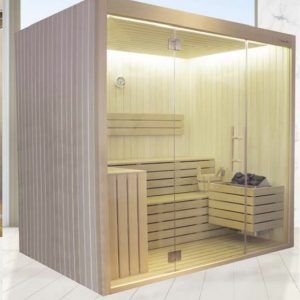 Installation de cabine sauna et combi 82